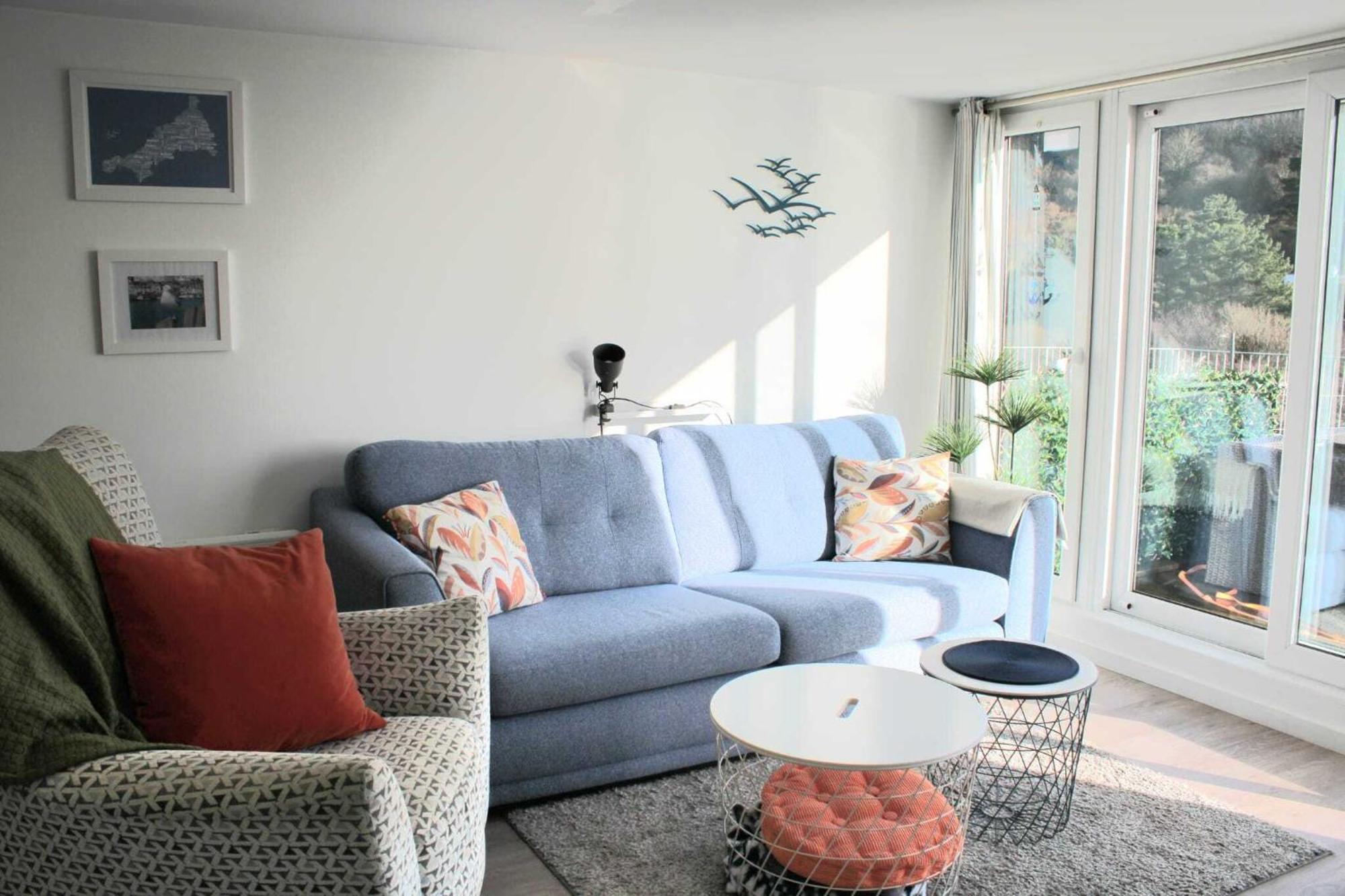 May View - Luxury Sea View Apartment - Millendreath, Looe Dış mekan fotoğraf